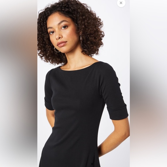 Lauren Ralph Lauren Black Dress Munzie Sz 2X - Picture 4 of 10